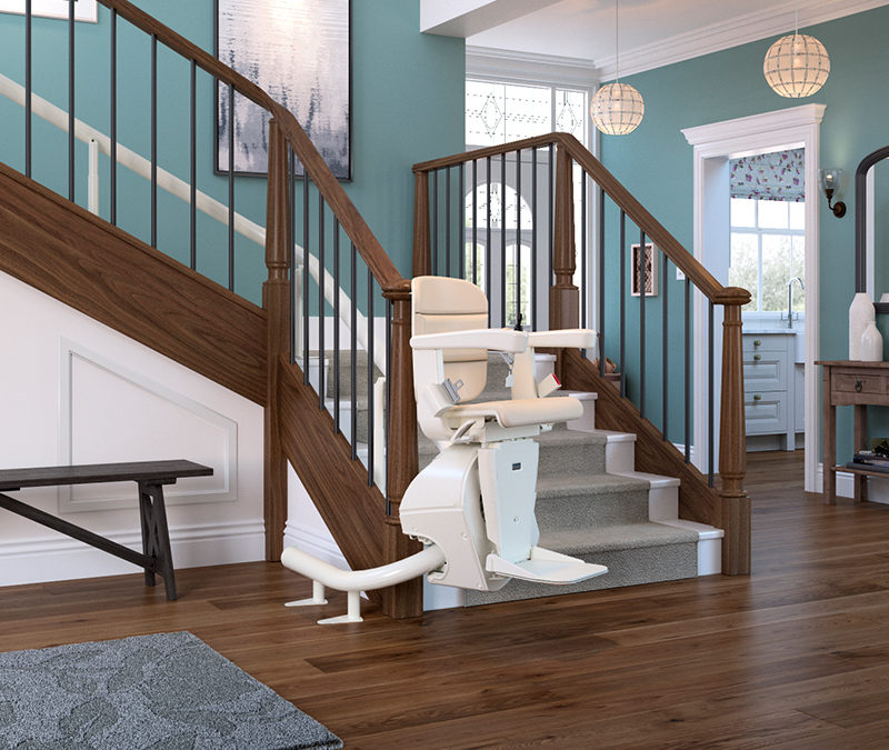 Handicare Freecurve Curved Stairlift