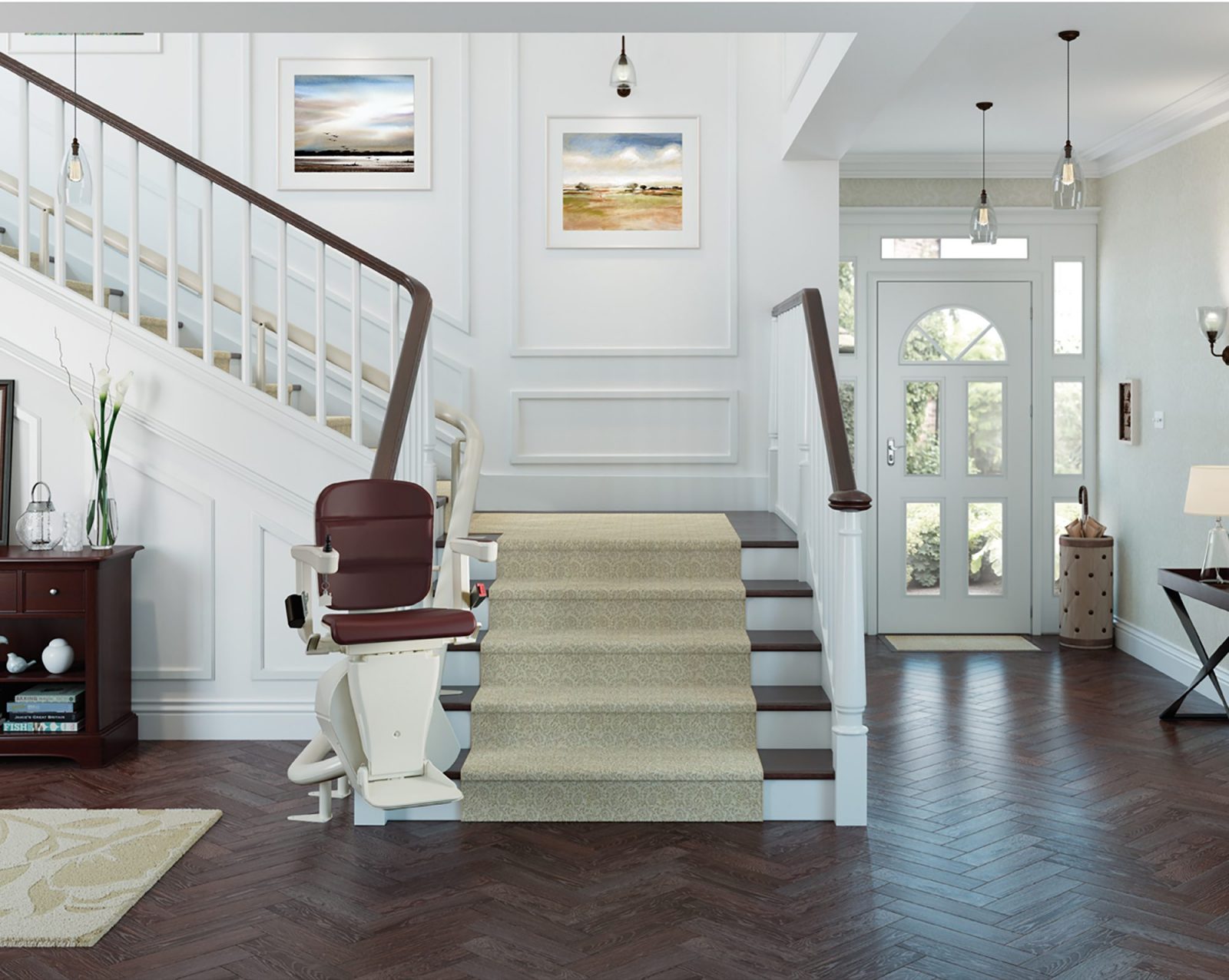 Handicare Freecurve Curved Stairlift