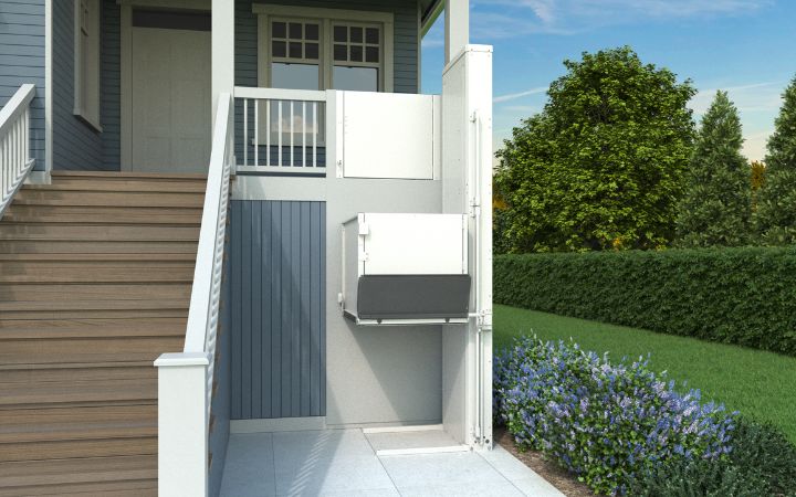 Bruno Unenclosed Vertical Platform Lift VPL-3353B